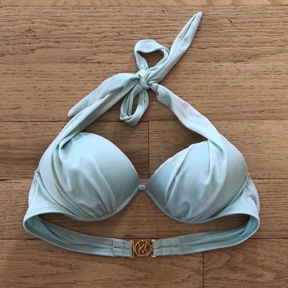 Light blue VS bathing suit top